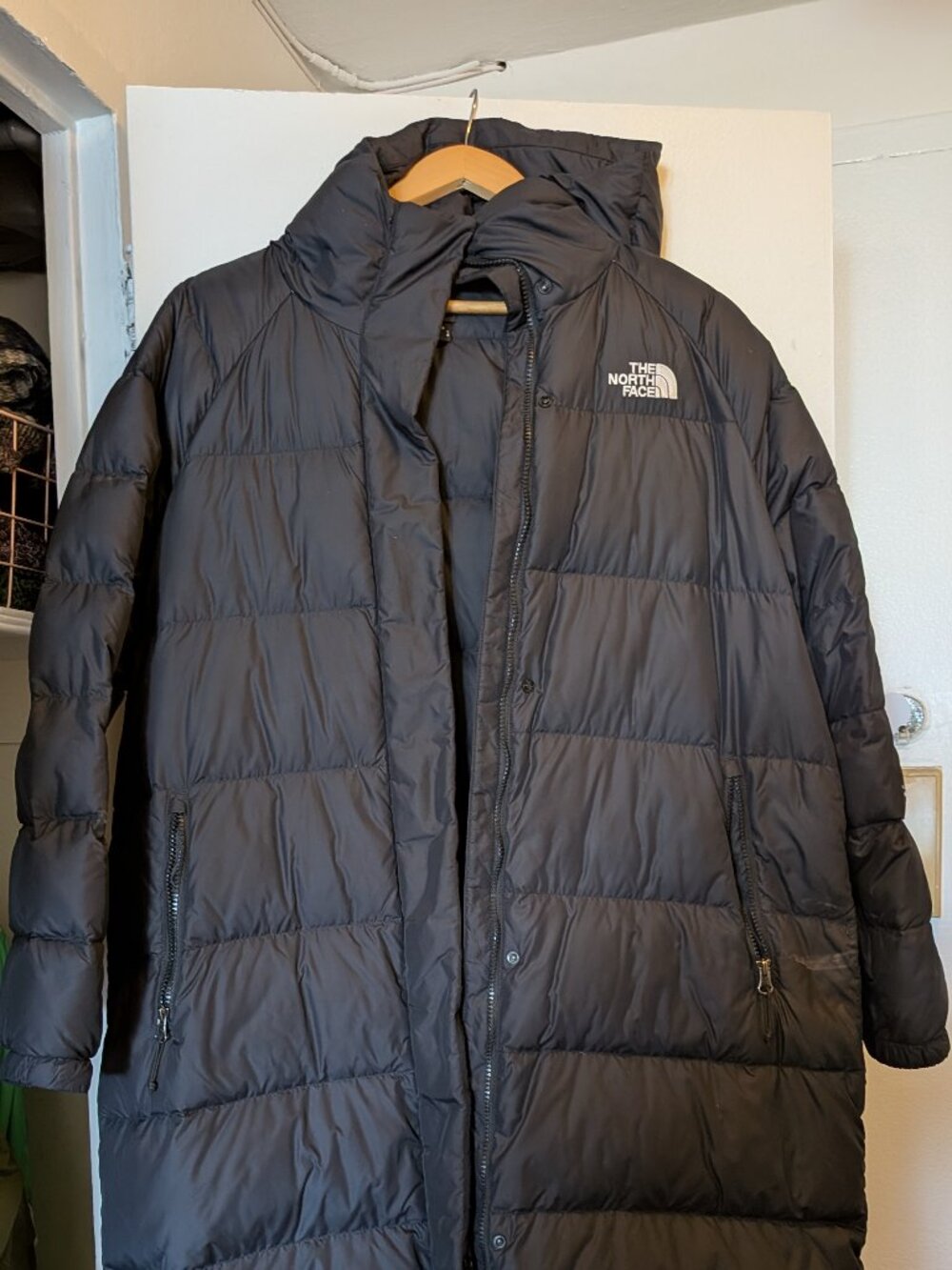 Full Length North Face Puffer Jacket